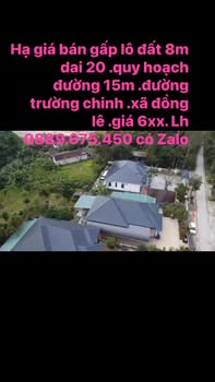 Đất nền Tuyên Hóa 160m² giá 600 triệu - Cơ hội đầu tư hấp dẫn!