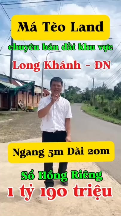 Đất nền Bình Lộc, TP Long Khánh 102m² giá 1.08 tỷ - Nhanh tay sở hữu!