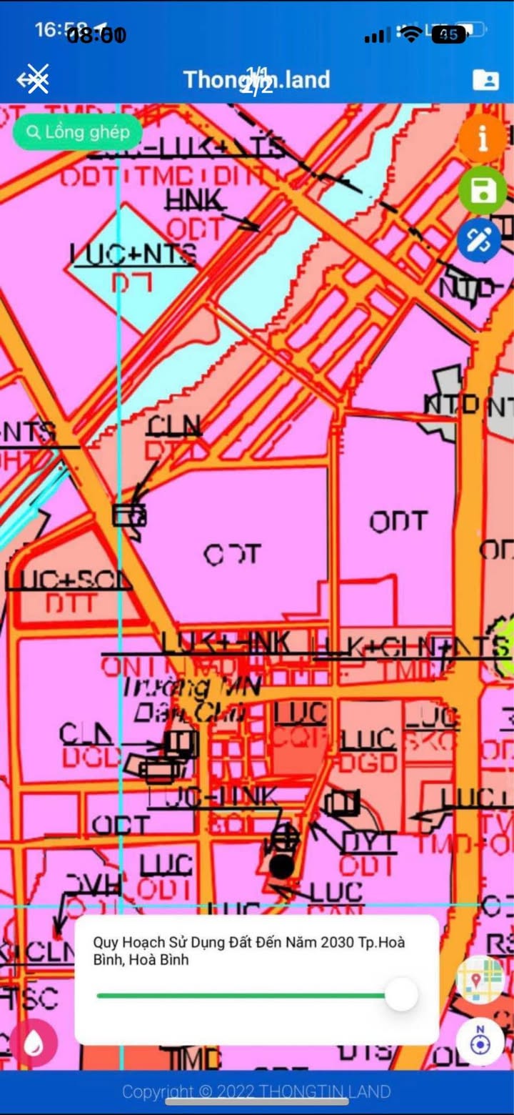 Đất nền 580m² phường Dân Chủ, TP Hòa Bình giá 2 tỷ - Cơ hội đầu tư tuyệt vời!