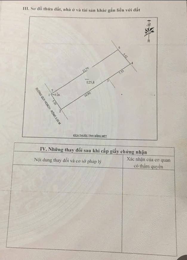 Đất nền Phường Hưng Dũng, TP. Vinh 126m² - Hướng Tây Nam, Giá thỏa thuận