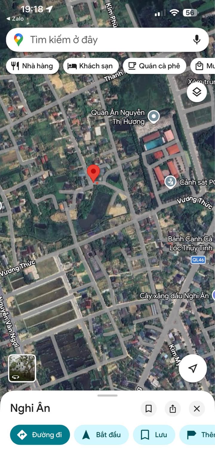 Đất 2 mặt tiền đường Cần Vương, phường Nghi Phú, 129m² - Cơ hội đầu tư tuyệt vời!