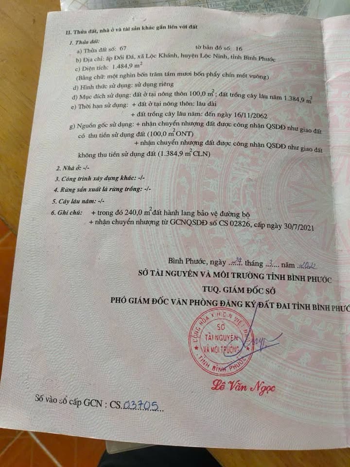 Đất nền Lộc Khánh 1500m² giá 37.5 tỷ - Đầu tư sinh lời ngay!