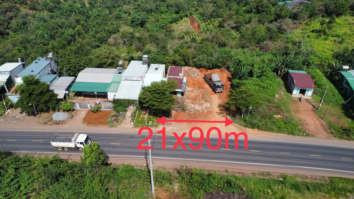 Đất thổ cư 1890m² tại Quốc lộ 14, Đắk Nông - Giá chỉ 3.213 tỷ!