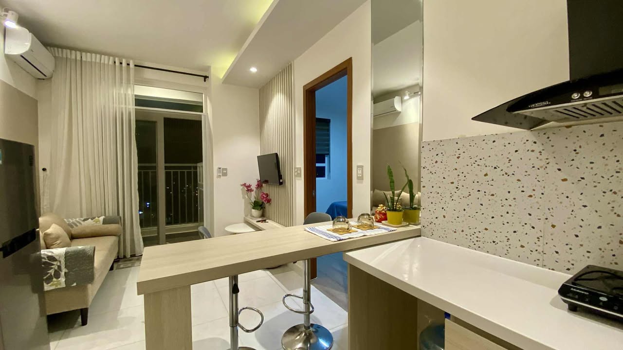 Căn hộ 1PN tại Toà A2, Ninh Phước - Giá 5.5 triệu/tháng, Full nội thất, Ban công thoáng đãng!