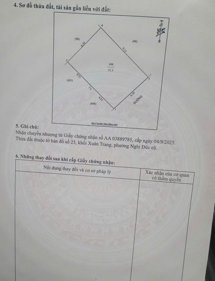 Lô đất Nghi Đức 57,3m² giá 1,8 tỷ - Vị trí thuận lợi cho đầu tư!