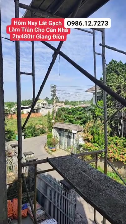 Đất nền Lầu 2480, xã Giang Điền 110m² - Sổ riêng thổ cư 100%!