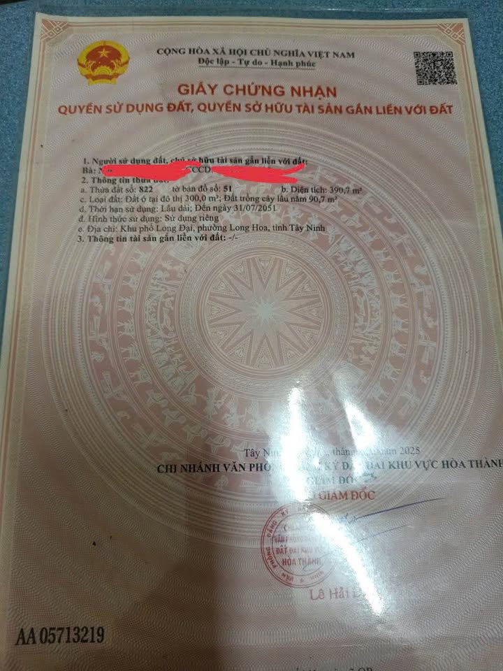 Đất nền góc 2 mặt tiền Phường Long Thành Bắc 390m² giá 10.92 tỷ - Đầu tư sinh lời lý tưởng!