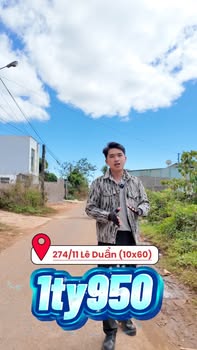 Đất 10m Lê Duẩn, Pleiku 510m² giá 1.95 tỷ - Vị trí đắc địa, thuận lợi!