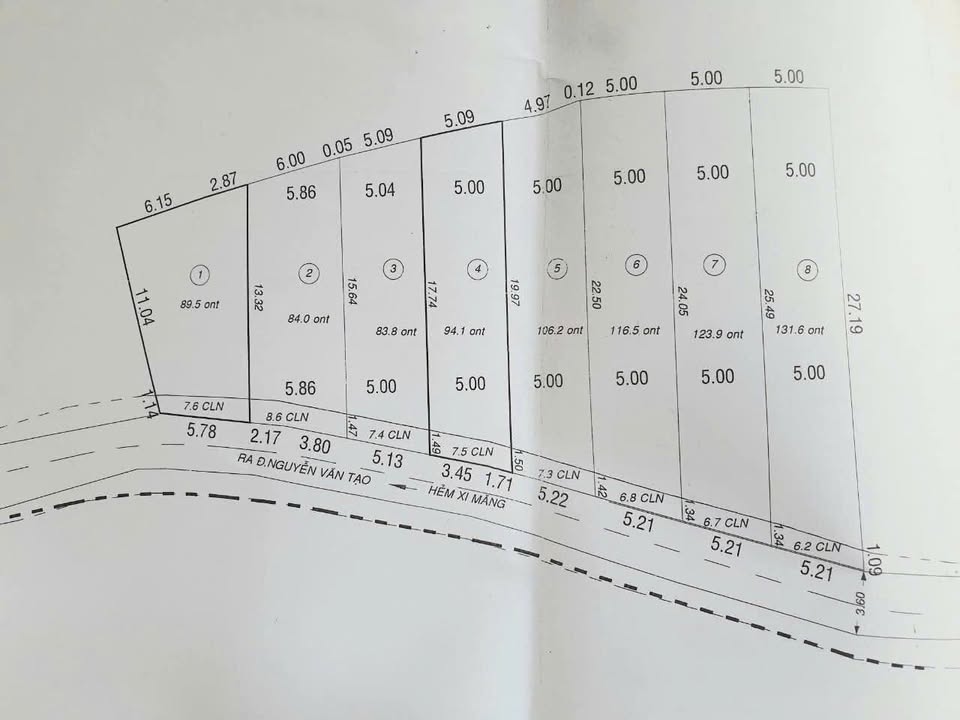 Đất thổ cư Nguyễn Văn Tạo, 113m² giá 2.65 tỷ - Sổ hồng riêng, xây dựng tự do!