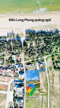 Đất Nền Sổ Đỏ Full Thổ Cư - Cách Biển 100m, Mộ Đức, Quảng Ngãi