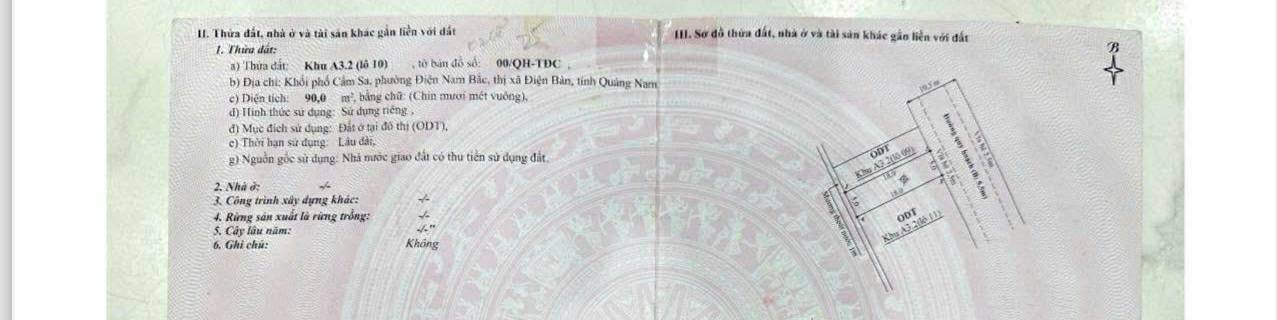 Đất KCN Điện Nam - Điện Ngọc 90m² giá 2.29 tỷ - Vị trí đẹp, đầu tư sinh lời