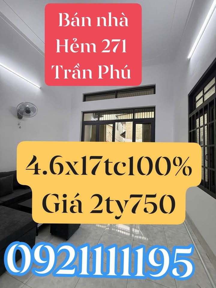 Nhà Gác Lửng 78m² Hẻm 271 Trần Phú, Buôn Ma Thuột - Giá 2.75 Tỷ