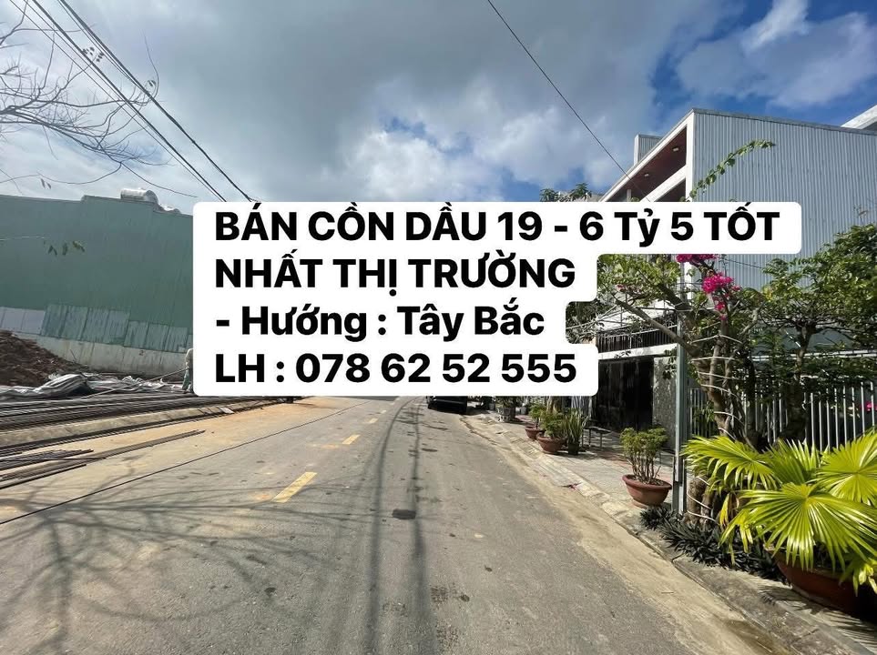 Đất nền Cồn Dầu 19, Đà Nẵng 100m² giá 6.5 tỷ - Vị trí đẹp, giao thông thuận lợi!