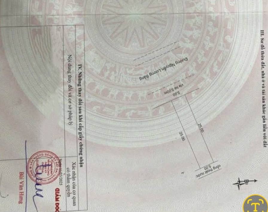 Đất và Nhà Mặt Tiền Nguyễn Lương Bằng 125m² giá 7.1 tỷ - Chính chủ, thương lượng!