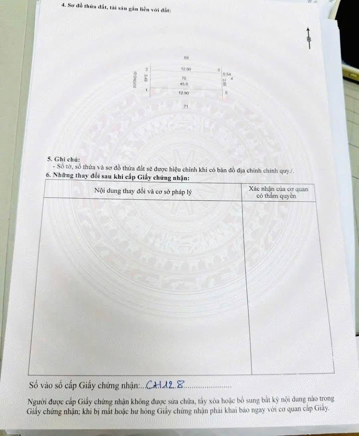 Đất Tái định cư Tu Hoàng, Nam Từ Liêm 45m² giá 9 tỷ - Sẵn sàng chốt trước Tết!