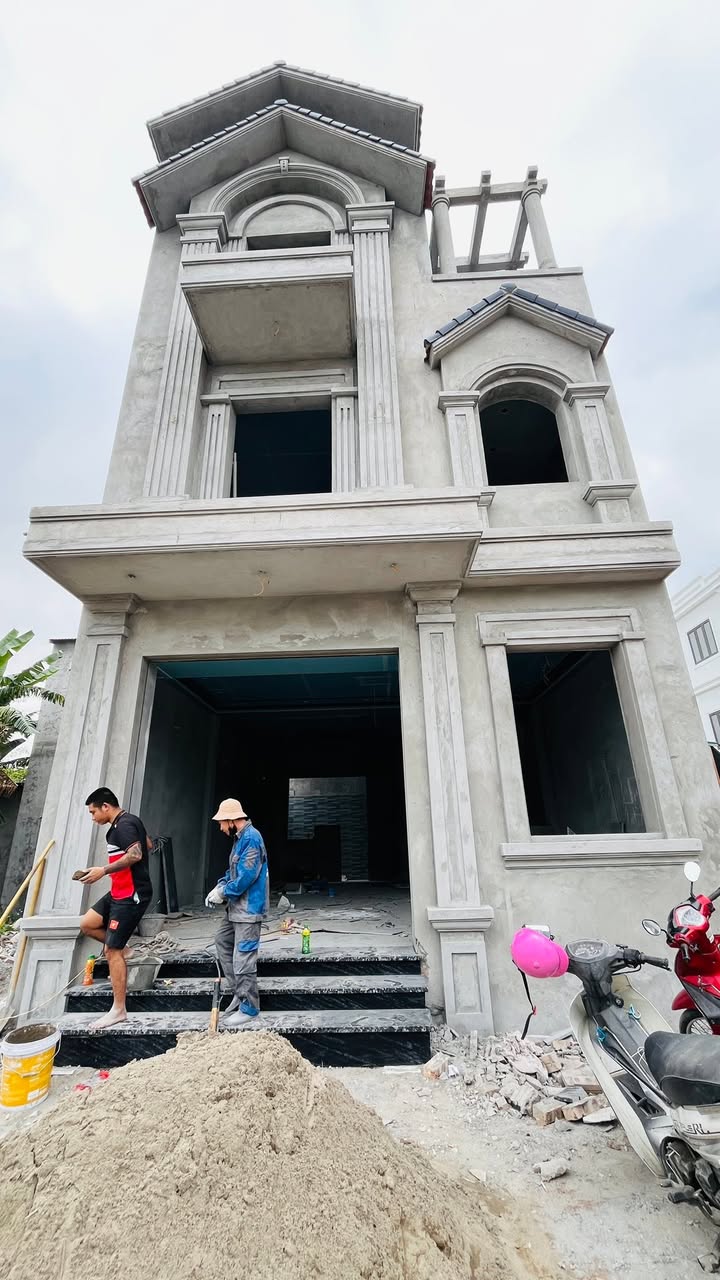 Nhà 3 tầng độc lập Lê Lợi, An Dương 60,2m² giá 2,55 tỷ - Ô tô vào tận nhà!