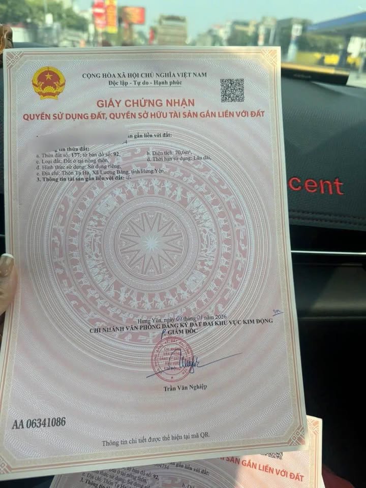 Đất nền Kim Động Hưng Yên 70m² giá dưới 1 tỷ - Vị trí vàng đầu tư!