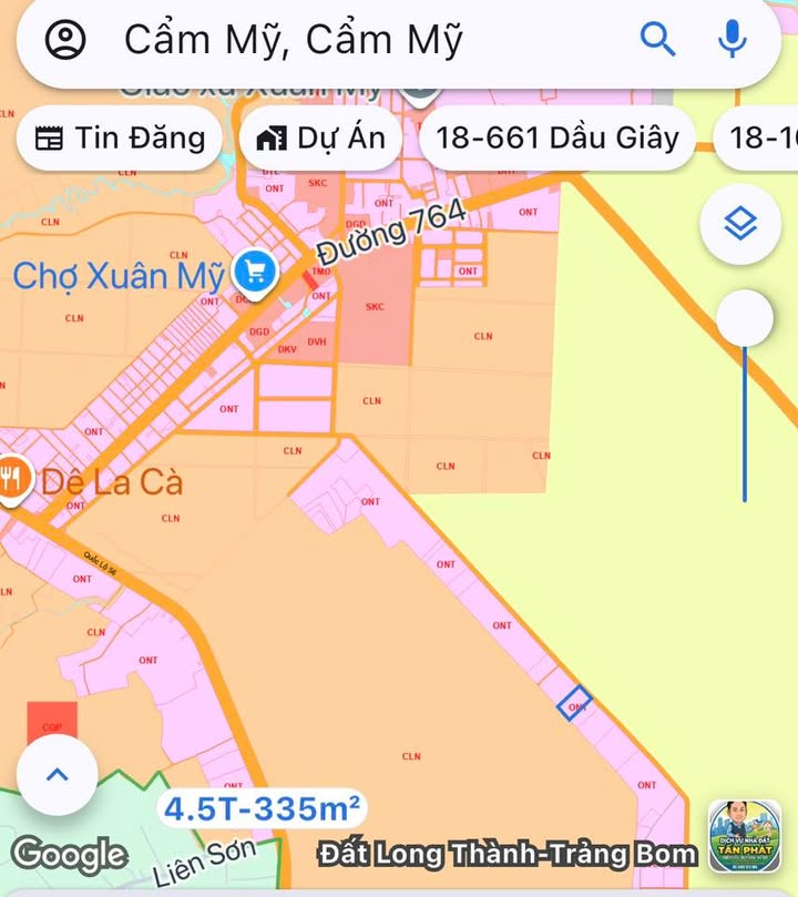 Đất nền Cẩm Mỹ Đồng Nai 360m² giá 360 triệu - Sổ hồng chính chủ, thương lượng ngay!