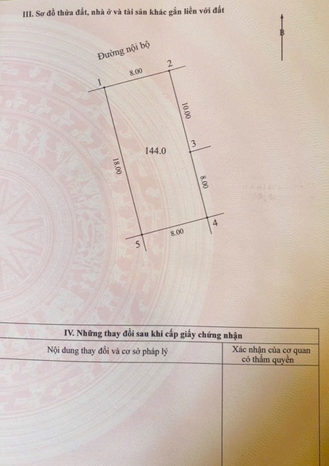 Đất nền 144m² Đức Diễn, Bắc Từ Liêm - Sổ đỏ chính chủ, sẵn sàng xây 7 tầng