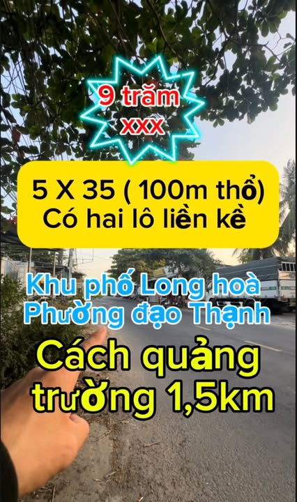 Đất vườn Long Hòa A, Mỹ Tho 175m² giá 950 triệu - Cơ hội đầu tư lý tưởng!