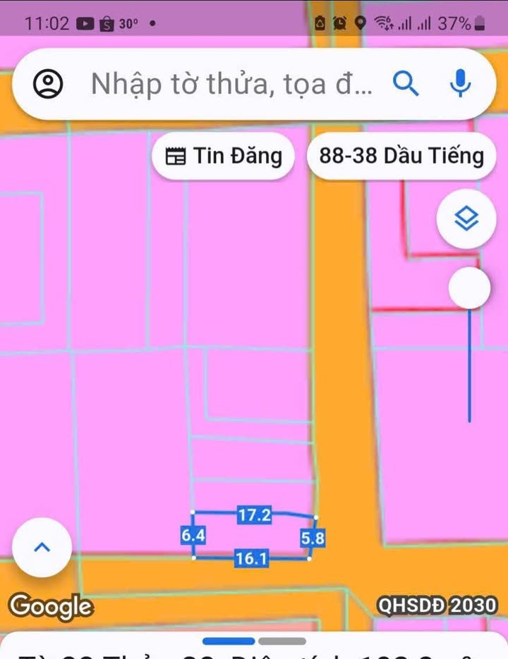 Nhà cấp bốn góc ngã tư Dầu Tiếng 100m² giá 1.5 tỷ - Tiềm năng kinh doanh lớn!