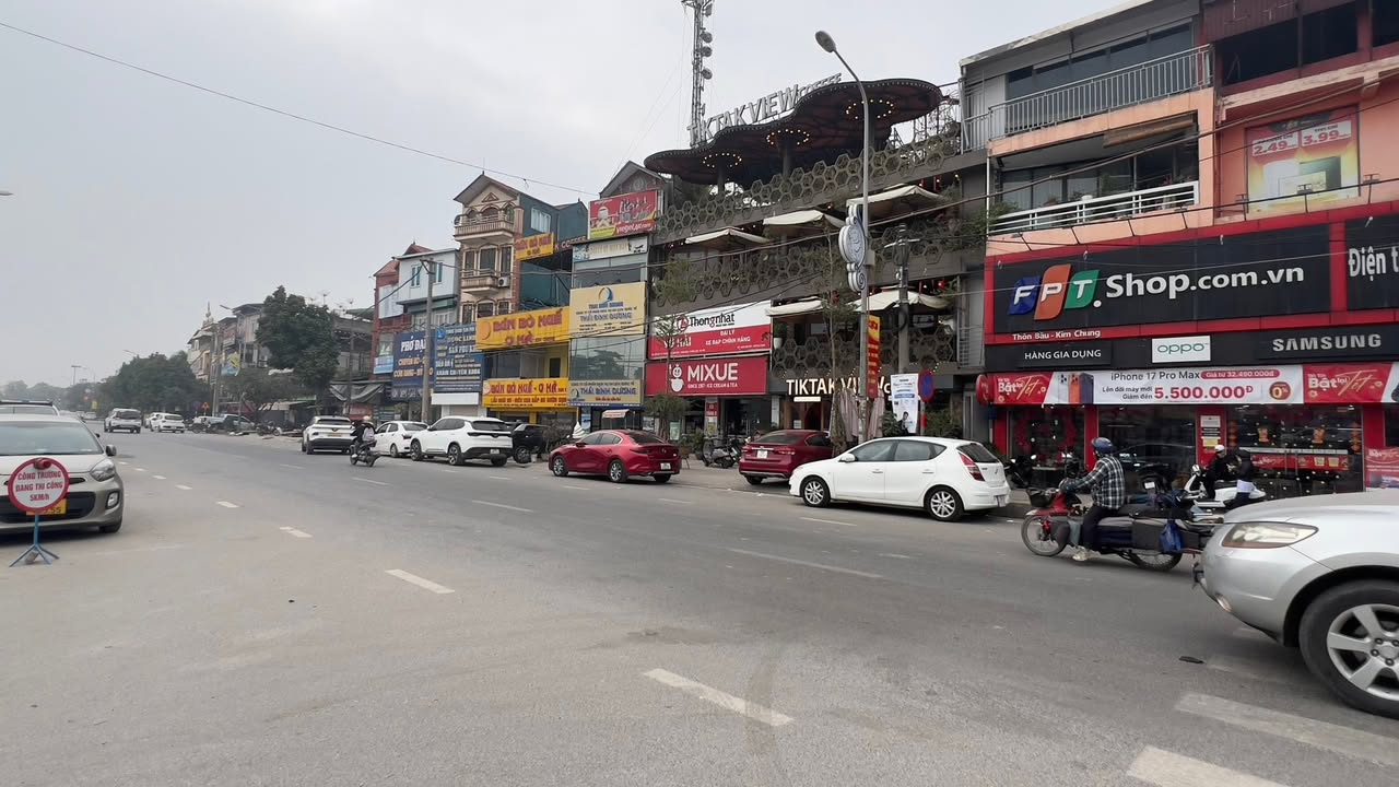 FrontHouse Kim Chung Đông Anh 130m² giá thỏa thuận - Mặt tiền kinh doanh sầm uất!