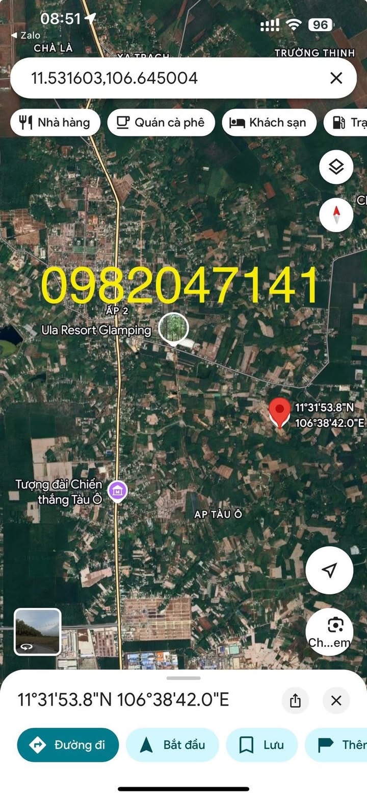 Đất thổ cư Tân Khai 225m² giá 280 triệu - Cơ hội đầu tư tuyệt vời!