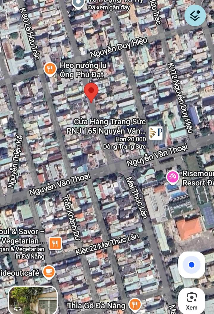 Đất nền Đặng Vũ Hỷ, Quận Ngũ Hành Sơn, 248m² giá 49.5 tỷ - Vị trí đắc địa cho đầu tư!