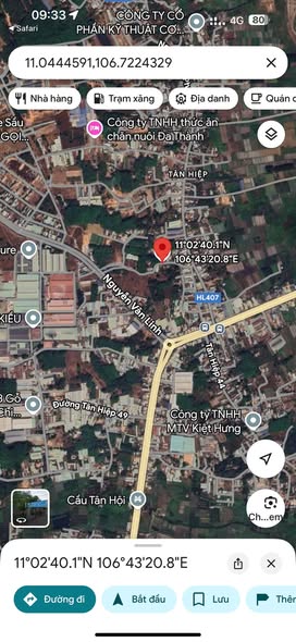 Đất nền Tân Hiệp B, 373m² giá thỏa thuận - Địa điểm trung tâm thuận lợi!