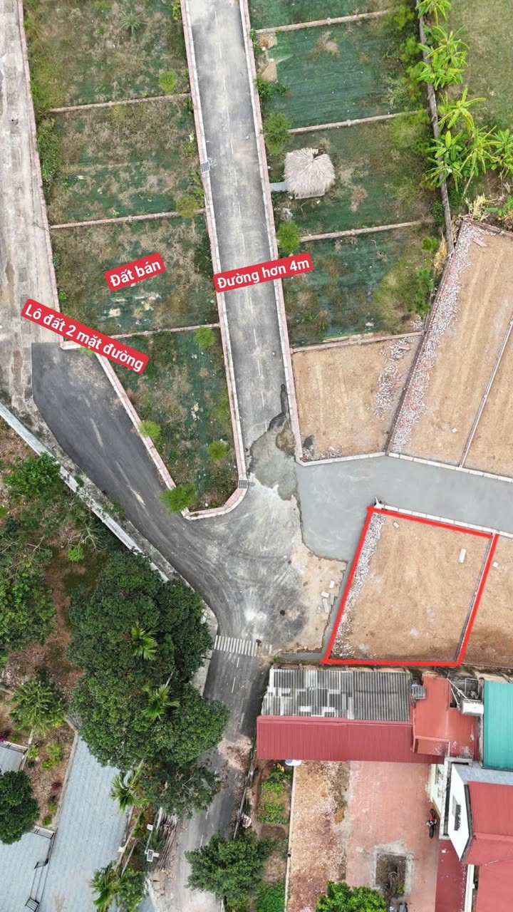 Đất thổ cư 100m² tại Vụ Bản, Kim Anh, Hà Nội - Giá chỉ 2x triệu/m²!