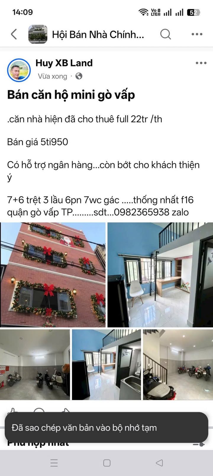 FrontHouse tại Quận Gò Vấp, 42m² giá 5.95 tỷ - Sổ hồng chính chủ!