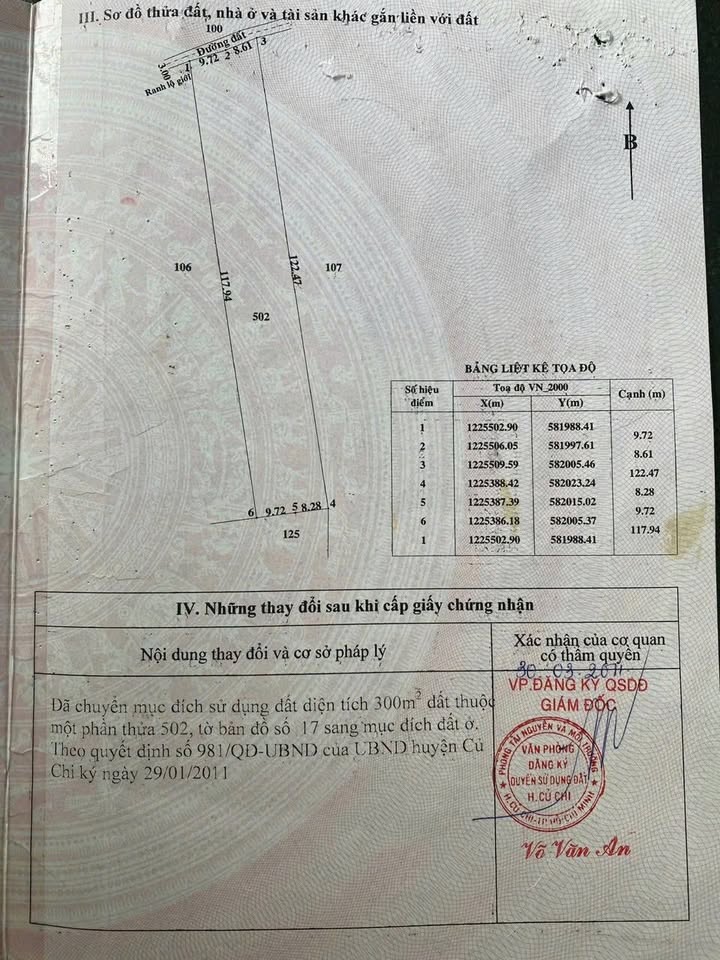Đất mặt tiền Phạm Thị Than, An Nhơn Tây, Củ Chi 2148m² giá 4.7 tỷ - Đầu tư sinh lời ngay!