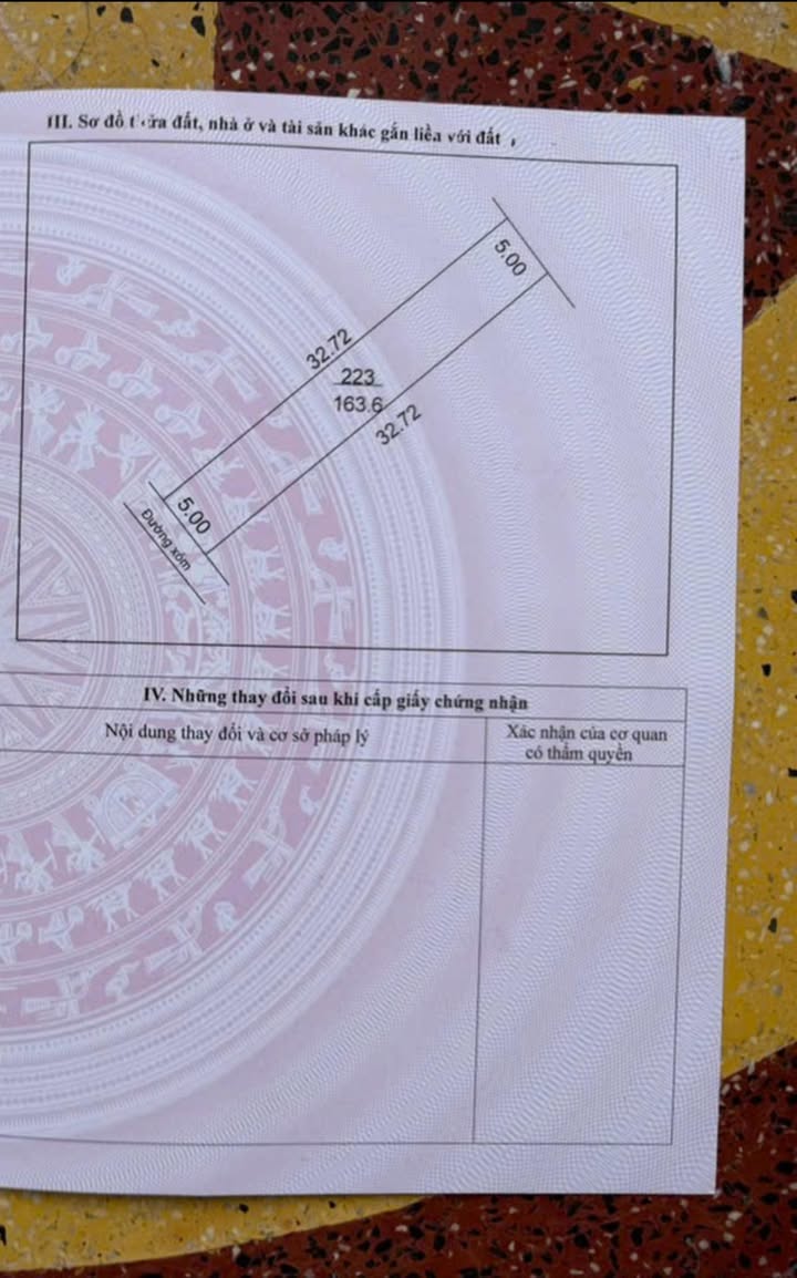 Đất ở thị trấn Nhân Thắng, Bắc Ninh 163m² giá 1 tỷ - Sổ đỏ chính chủ!