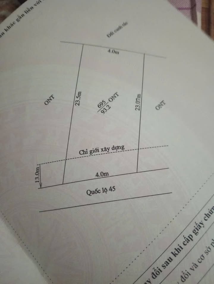 Đất nền Xã Thiệu Trung, Huyện Thiệu Hóa, 92m² giá 2 tỷ - Cơ hội đầu tư hấp dẫn!