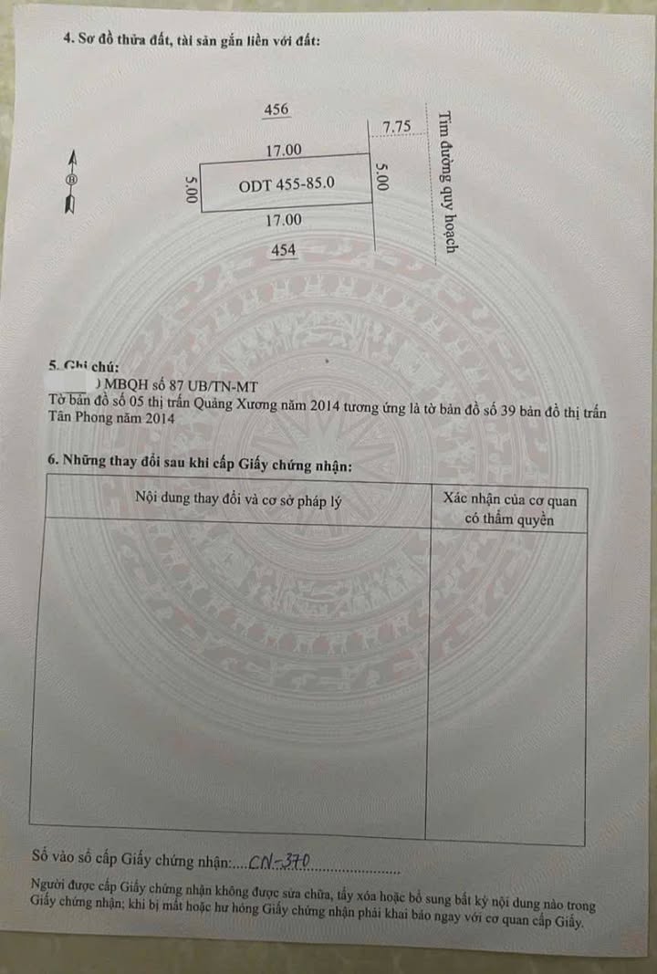 Đất nền chính chủ Tân Phong 85m² giá chỉ 1.2 tỷ - Vị trí đắc địa!