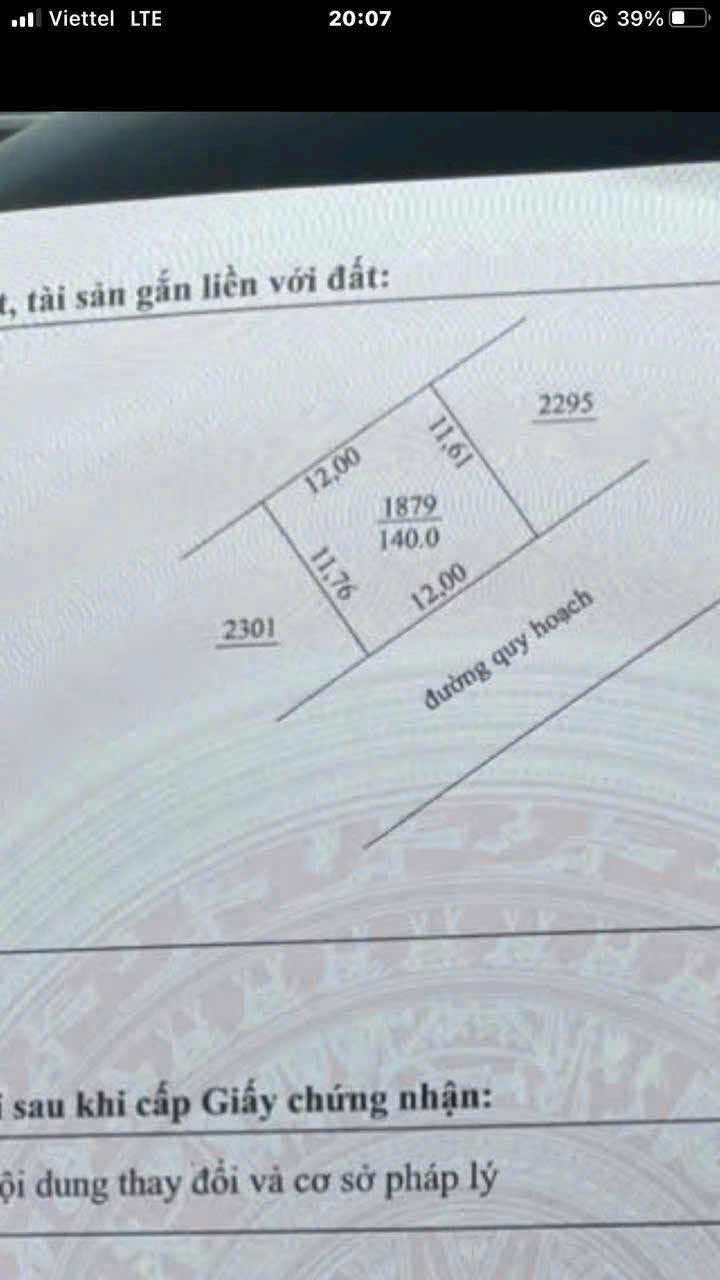 Biệt thự cổng Tam Quan Thái Nguyên 140m² - Hướng Đông Nam, giá tốt!