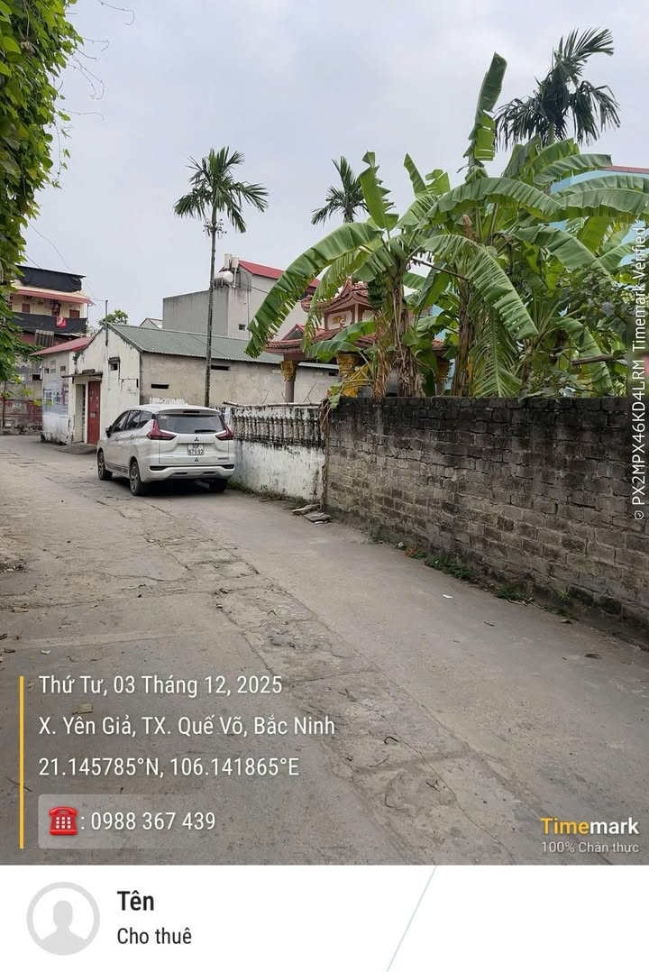 Đất Phường Phượng Mao, Quế Võ, Bắc Ninh 380m² - Sổ đỏ chính chủ, giá thỏa thuận!