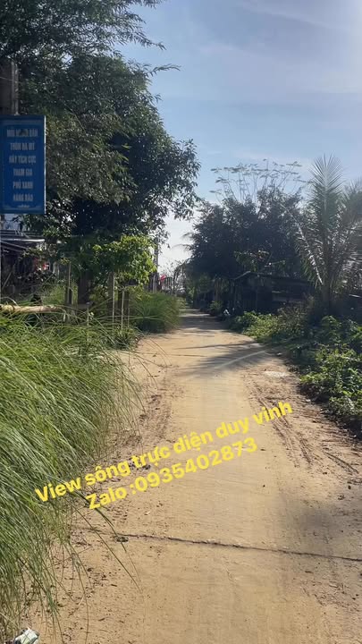 Đất nền xã Duy Vinh 200m² giá 1 tỷ - View sông tuyệt đẹp!