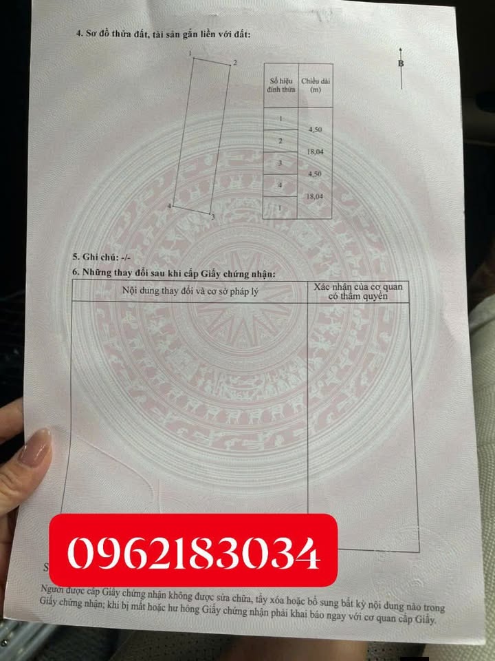 Đất nền Yên Phong Bắc Ninh 81m² giá 1 tỷ - Đường ô tô vào tận nơi