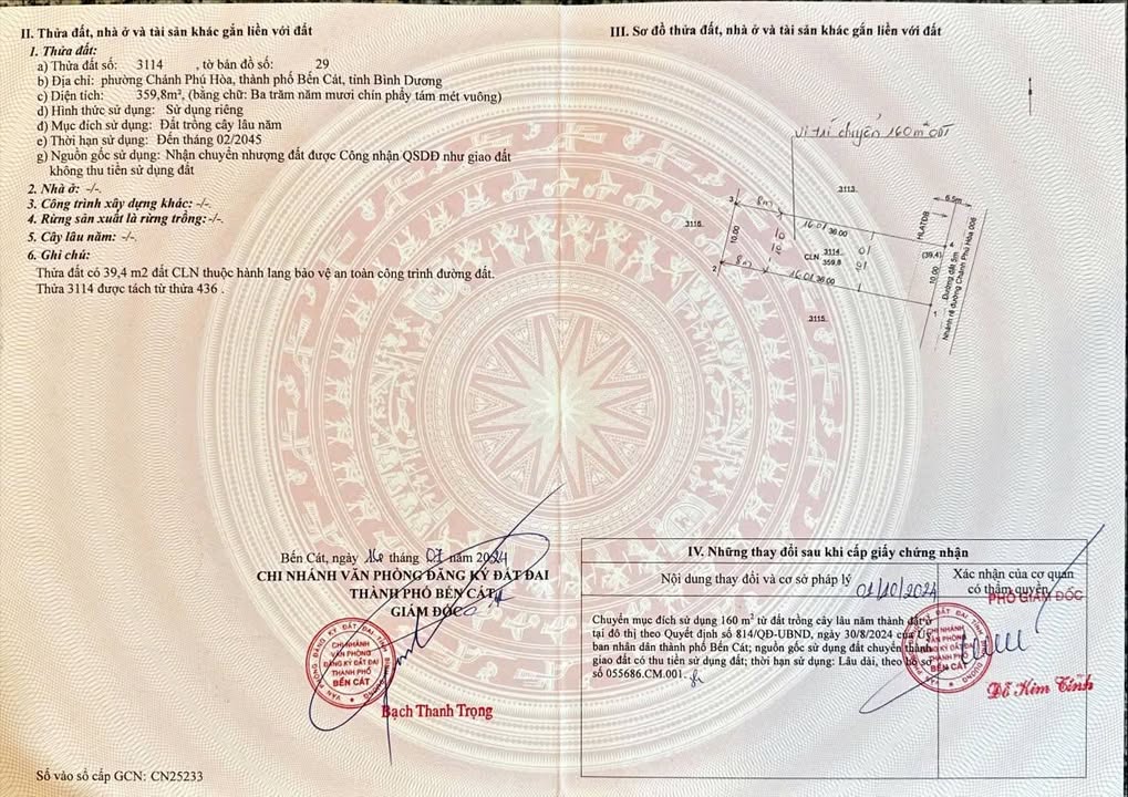 Đất nền Chánh Phú Hòa 180m² giá 1.2 tỷ - Sổ hồng chính chủ, đầu tư sinh lời!