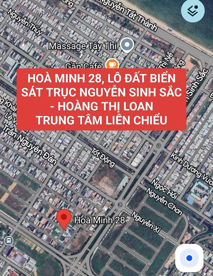 Đất Biển Hiếm 108.5m² Hoà Minh, Liên Chiểu - 6.7 Tỷ TL
