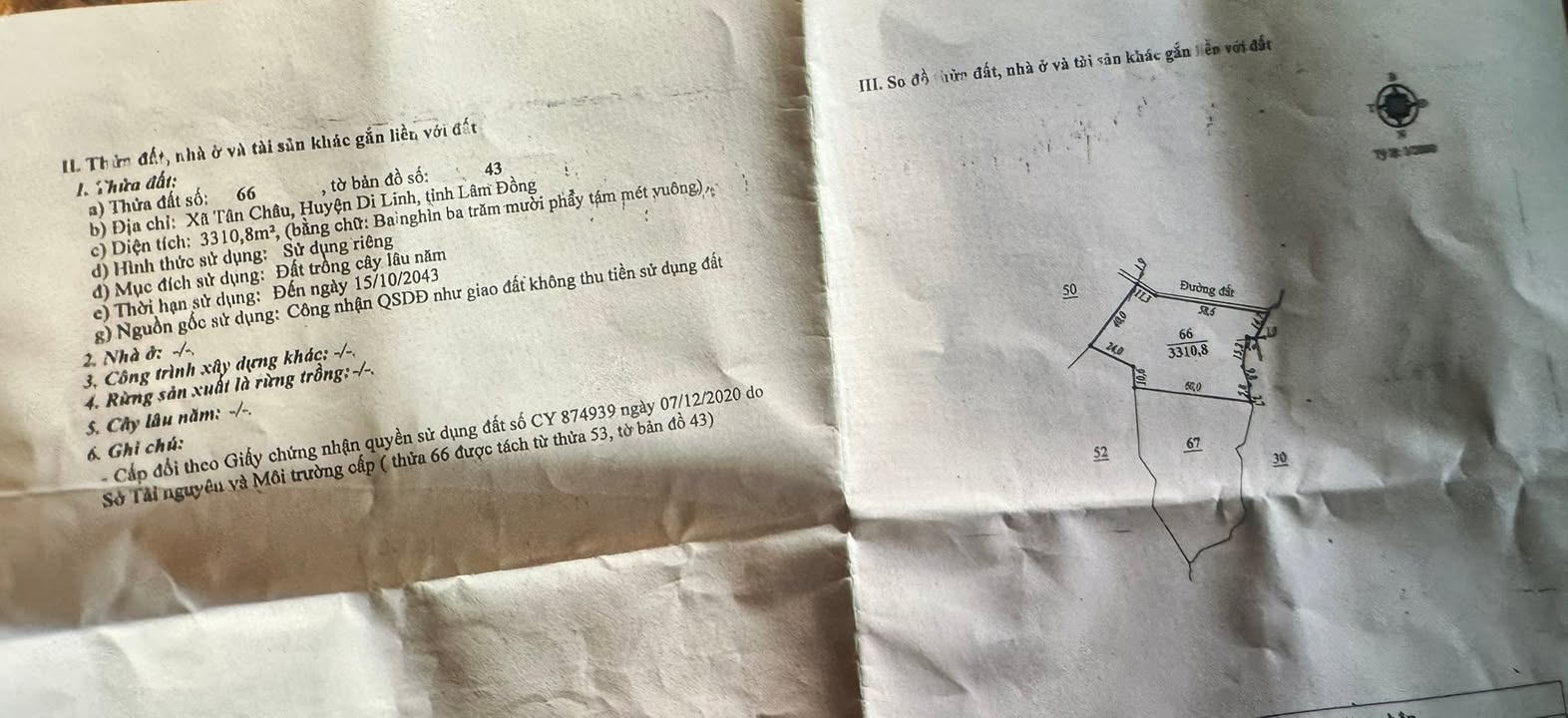 Đất nền thổ cư 1080m² tại Thôn 1, Xã Tân Thượng, giá 1.26 tỷ - Cơ hội đầu tư hấp dẫn!