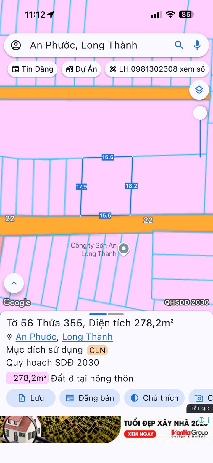 Đất nền Long Thành 270m² giá thương lượng - Cơ hội đầu tư hấp dẫn!
