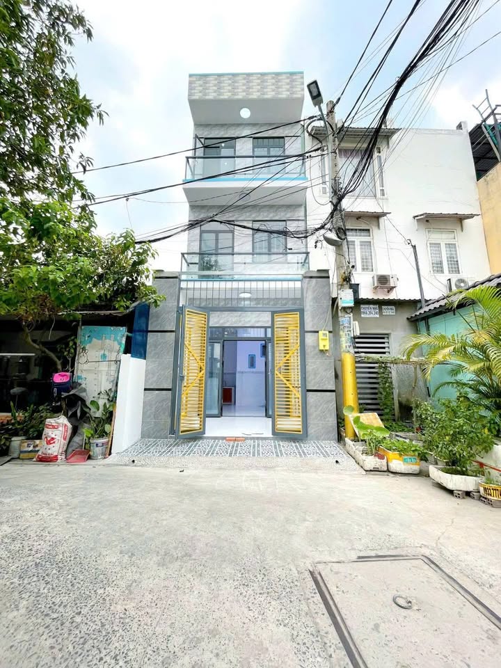 Nhà mặt tiền Đông Lân 3, Bà Điểm, Hóc Môn 40m² giá 3.45 tỷ - Nhà mới đẹp vào ở ngay!