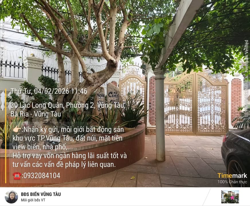 Biệt thự đường Lạc Long Quân, Phường 2, TP.Vũng Tàu 390m² giá 33 tỷ - Sang trọng với hồ cá koi!