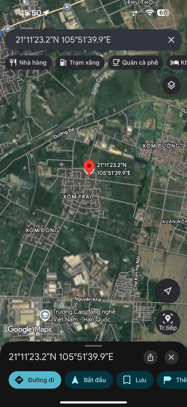 Đất giãn dân Thị trấn Đông Anh 120m² giá 7.2 tỷ - Sổ đỏ chính chủ!