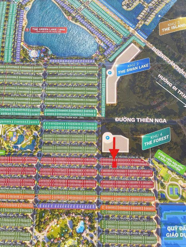 Đất nền 90m² Vinhomes Green City - Sổ đỏ sẵn, giá chỉ 800 triệu