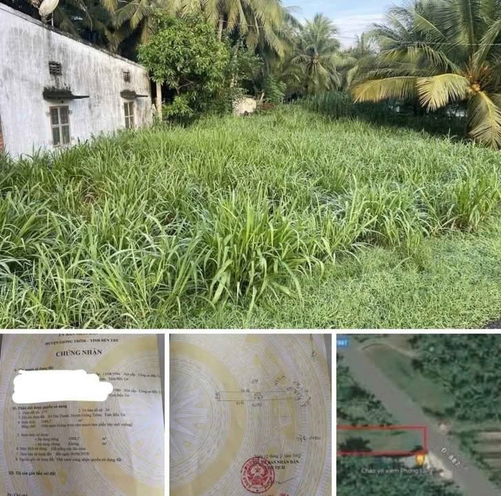 Đất mặt tiền Quốc lộ 57C, Xã Tân Thanh, 1088m² giá 1,8 tỷ - Cơ hội đầu tư hấp dẫn!