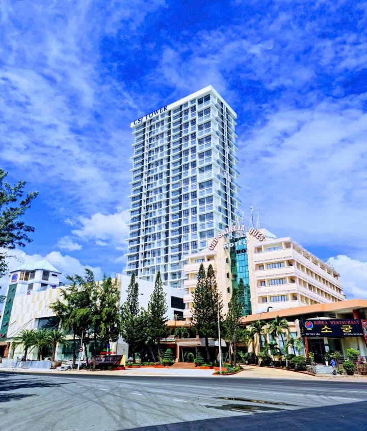 Cho thuê căn hộ 55m² Chung cư CSJ Vũng Tàu - View phố, full nội thất