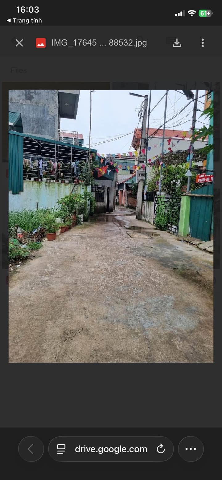 Đất nền thôn Phú Nhi, xã Quang Minh, 80m² giá thỏa thuận - Khu dân cư an ninh tốt!